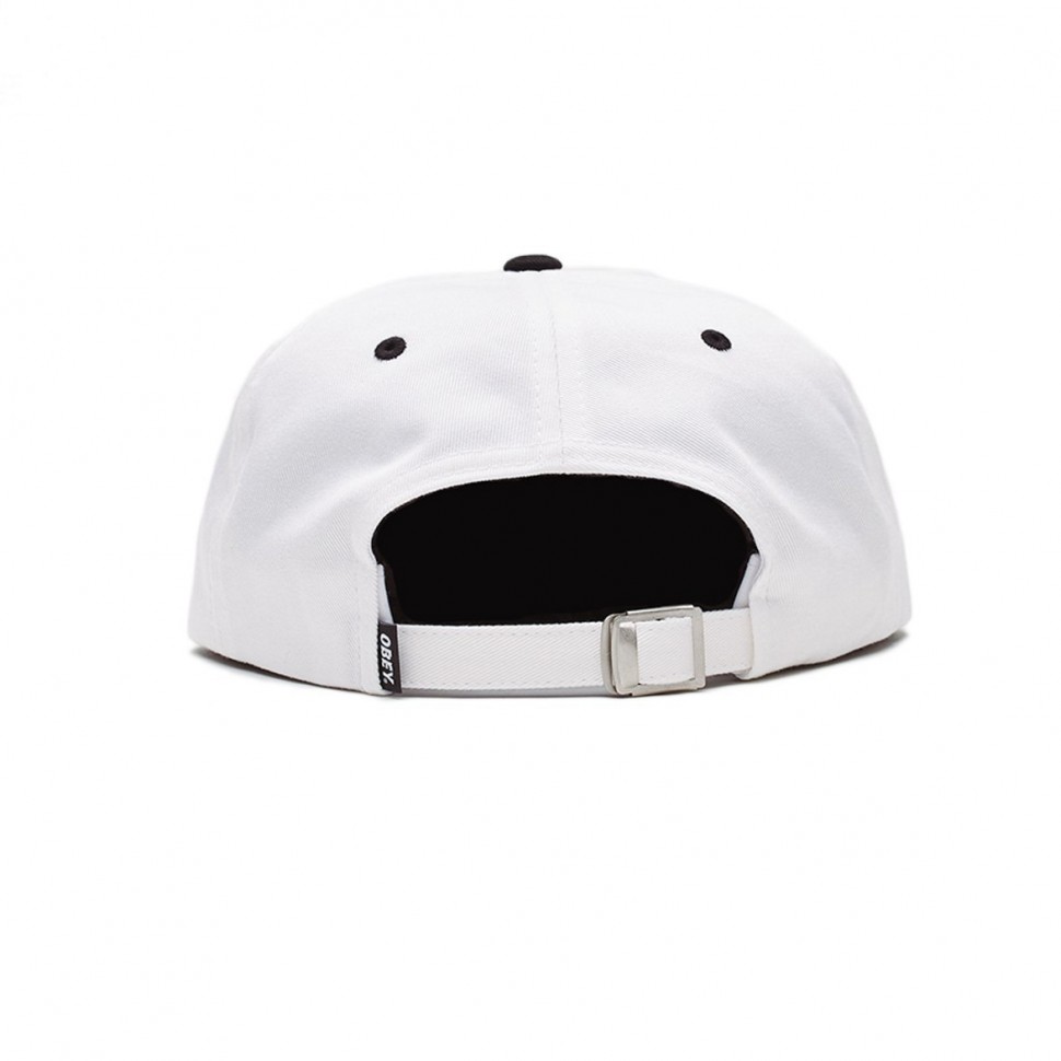 Шестипанельная кепка OBEY Icon 6 Panel Strapback White Multi 2020 фото 2