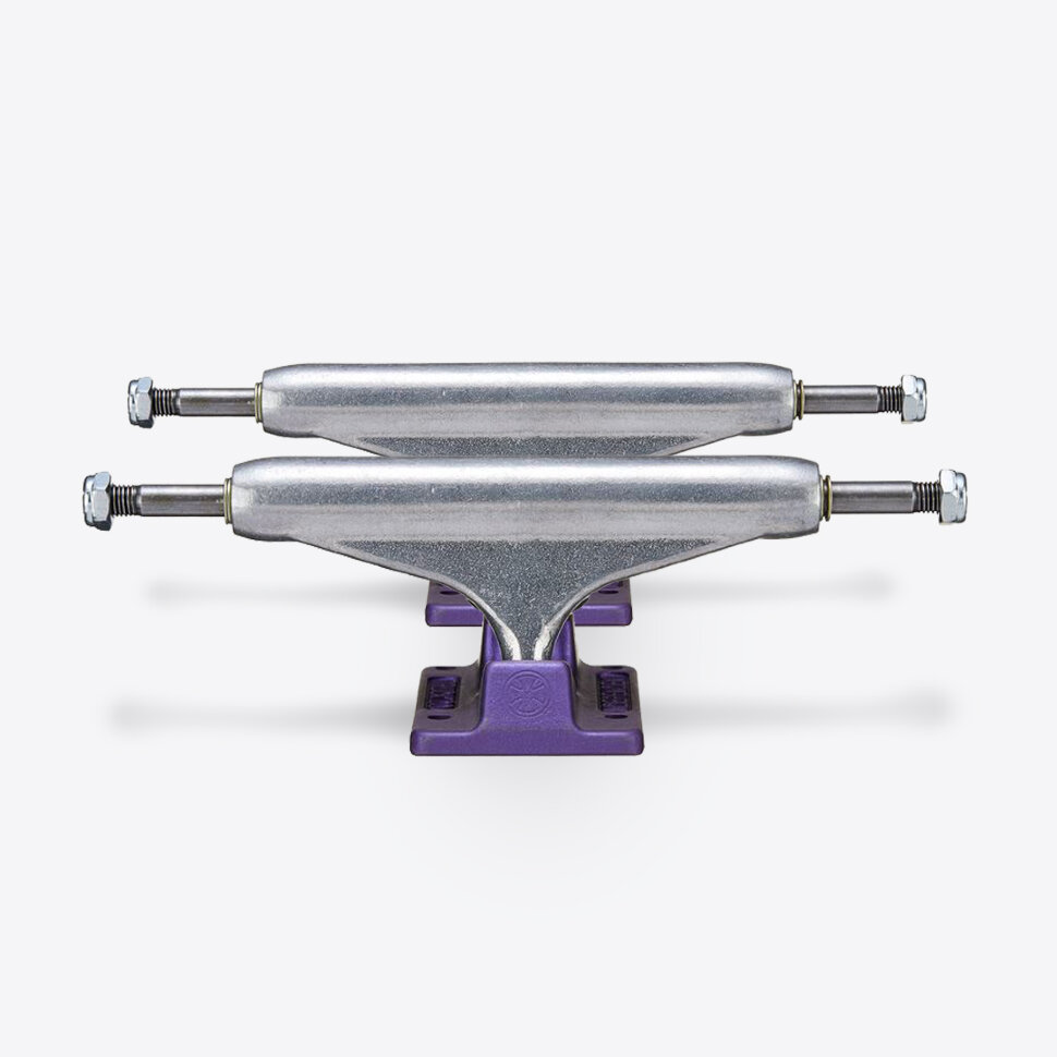 фото Подвески для скейтборда independent stage 11 hollow silver anodized purple 139 мм