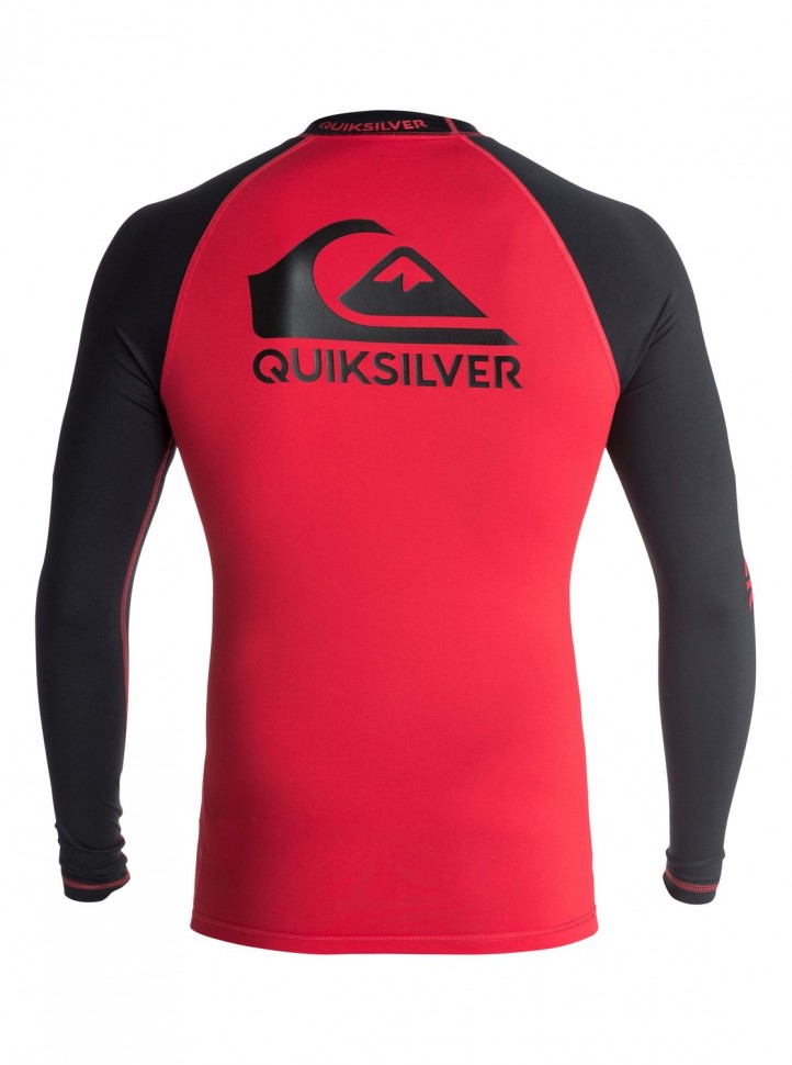 Гидрофуфайка мужская QUIKSILVER On Tour Ls M Quik Red/ Black фото 2