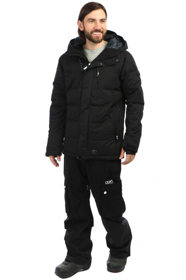 Куртка сноубордическая мужская BILLABONG Glacier Puffer Black фото 4