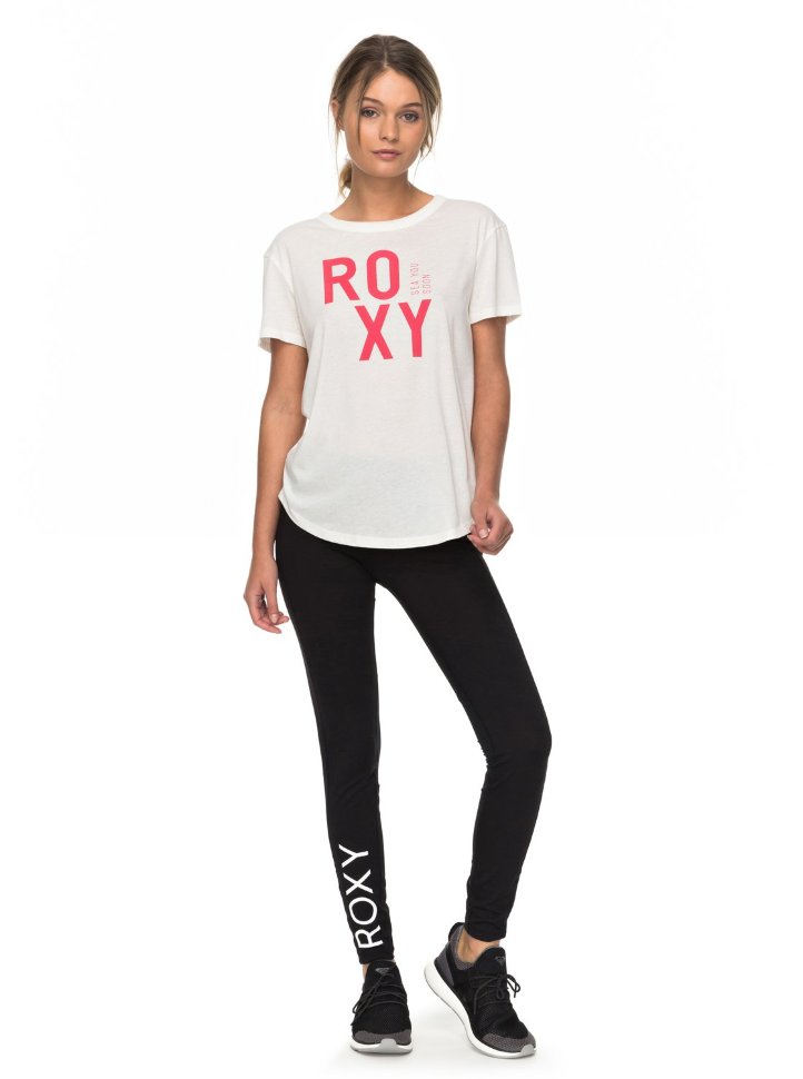 Футболка женская ROXY Sun Lov B J Marshmallow фото 2
