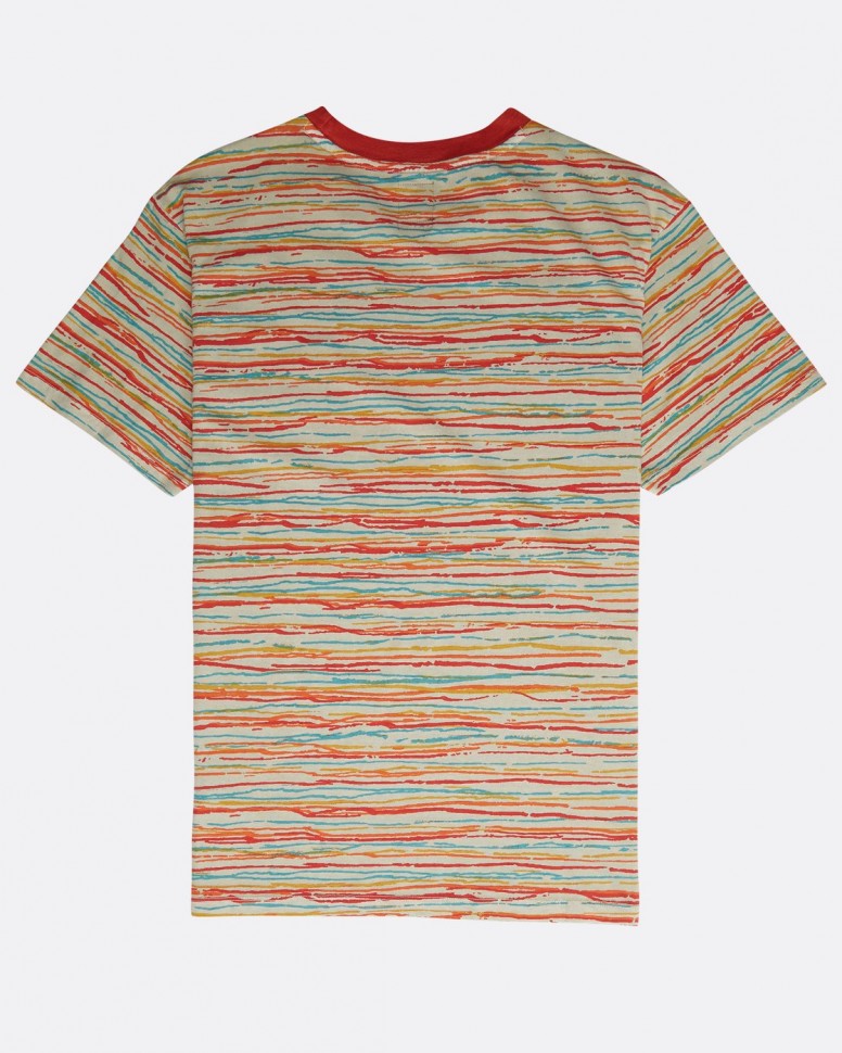 Футболка мужская BILLABONG Scratch Crew Ss Sand Dune фото 2