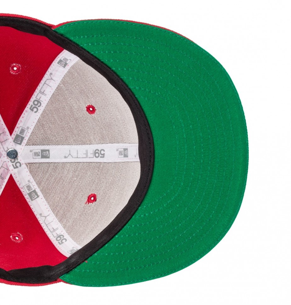 Кепка-бейсболка DC SHOES Skate Fitted Ha Tango Red фото 4