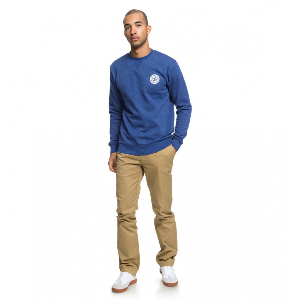 Джемпер DC SHOES Rebel Crew M Sodalite Blue фото 4