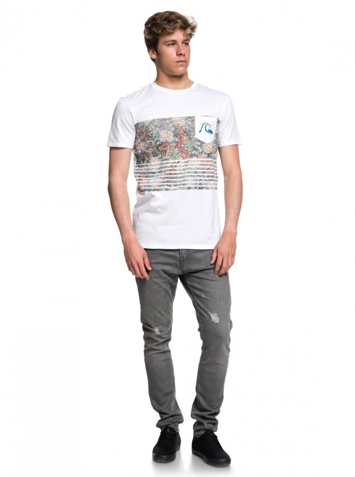 Футболка QUIKSILVER Silentfurry M White фото 2