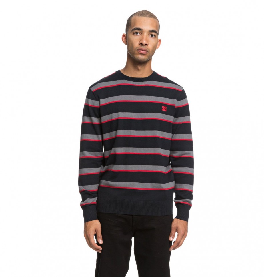 Джемпер DC SHOES Sabotage Stripe M Black