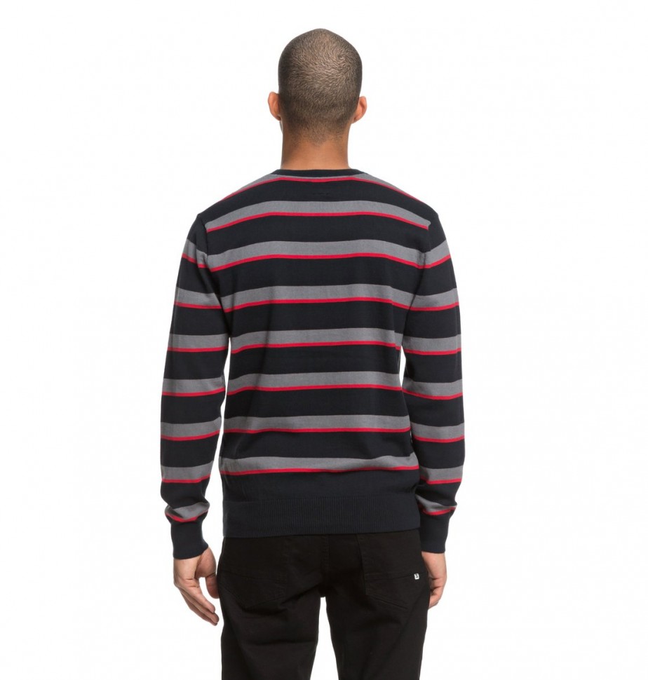 Джемпер DC SHOES Sabotage Stripe M Black фото 5