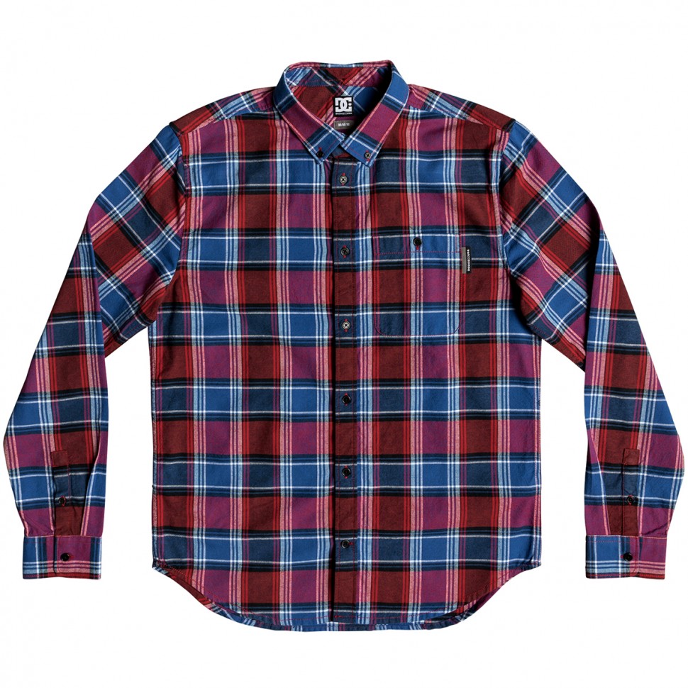 Рубашка DC SHOES Northboat Ls M Wvtp Racing Red