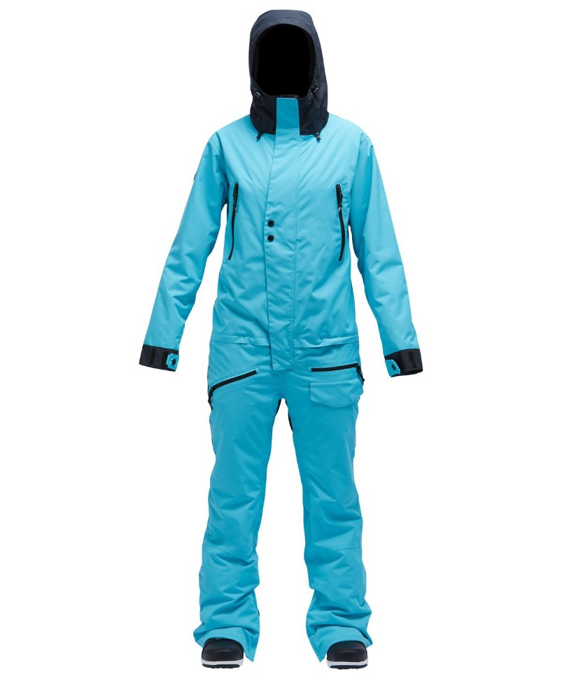 фото Комбинезон женский airblaster women's insulated freedom suit gnu blue