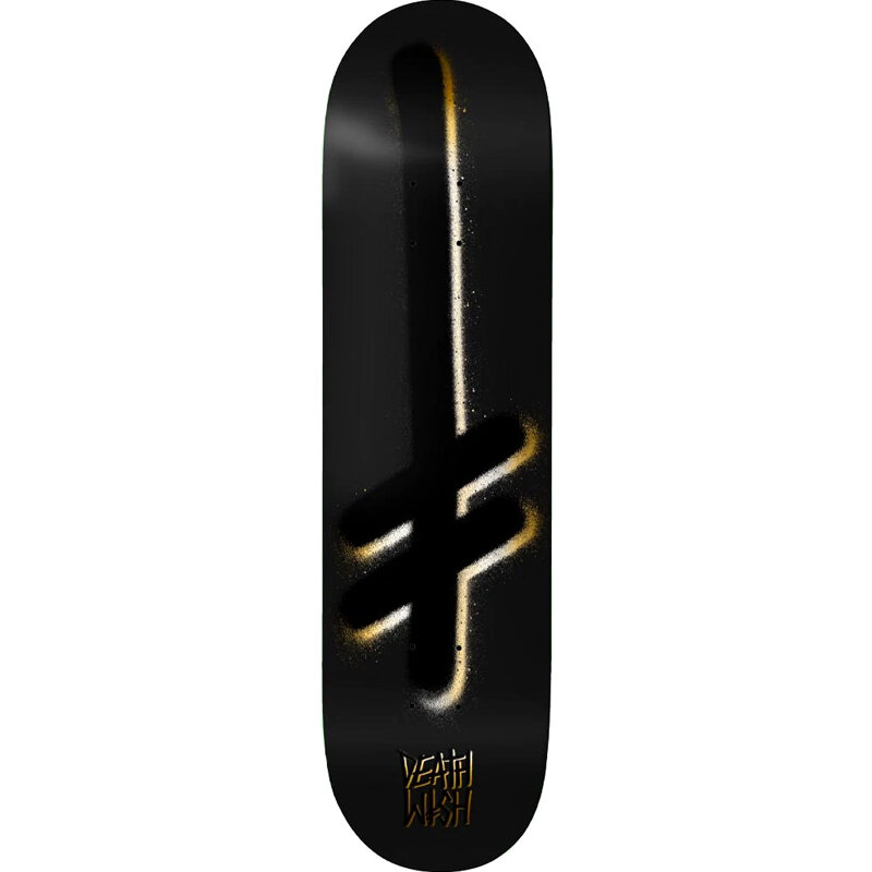 фото Дека для скейтборда deathwish gang logo deck blk/gold 8.25 дюйм 2022