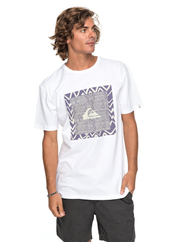 Футболка мужская QUIKSILVER Classicnanospan M White