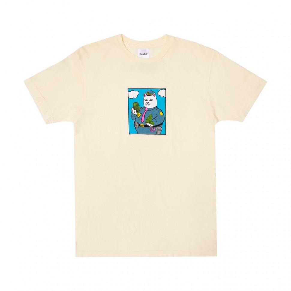 Футболка RIPNDIP Confiscated Tee Natural 2020