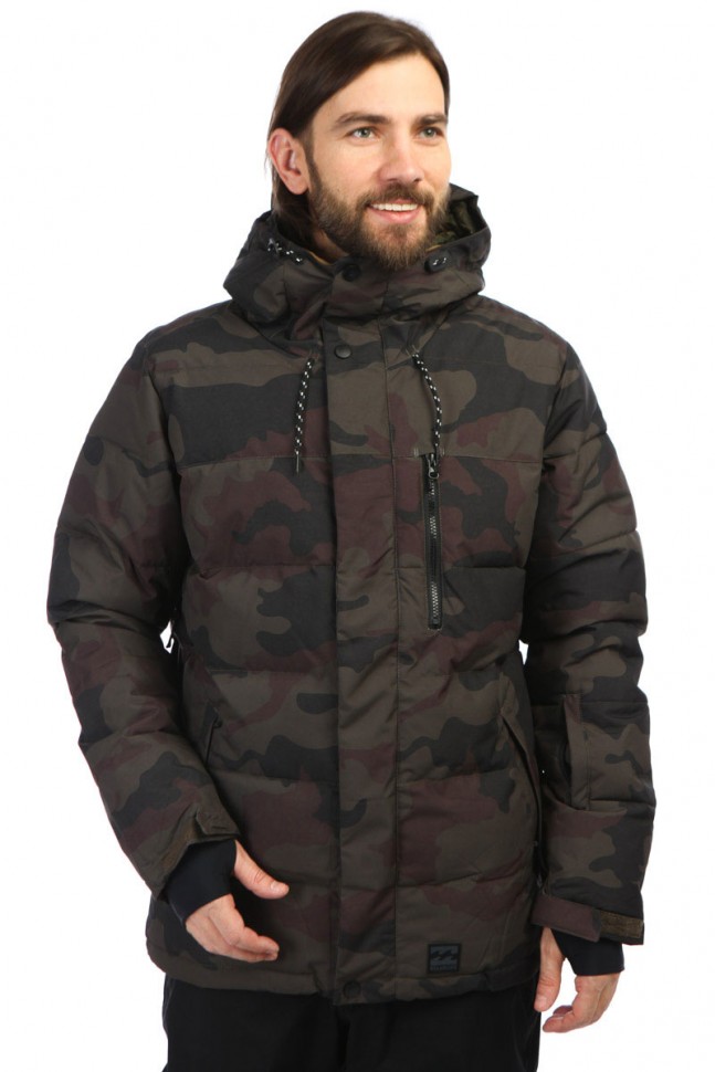 Куртка сноубордическая мужская BILLABONG Glacier Puffer Camo
