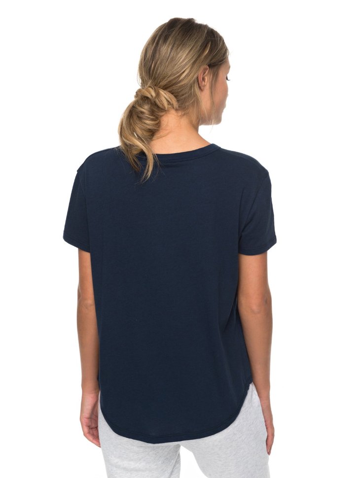 Футболка женская ROXY Sun Lov C J Dress Blues фото 3