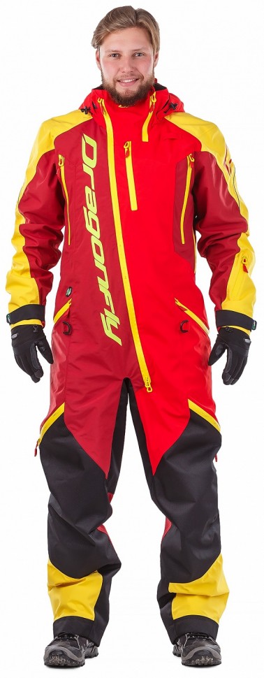 Комбинезон мужской DRAGONFLY Extreme Red Yellow фото 3