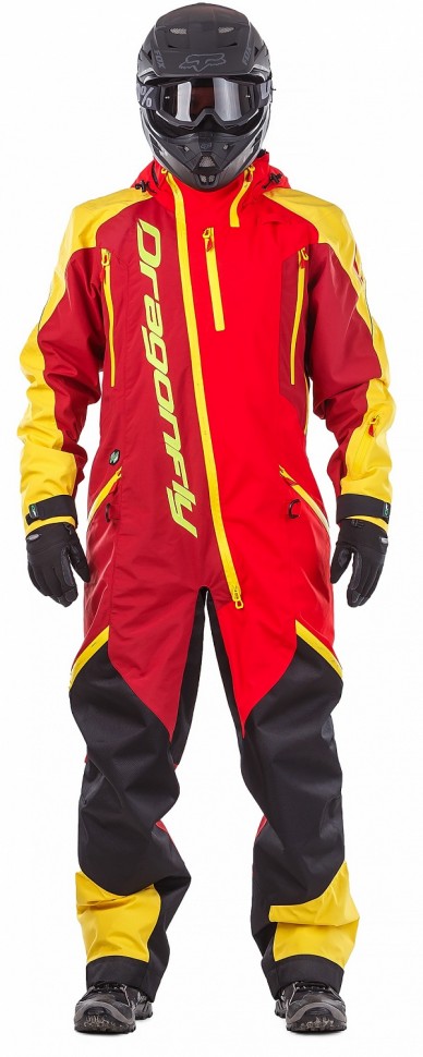 Комбинезон мужской DRAGONFLY Extreme Red Yellow