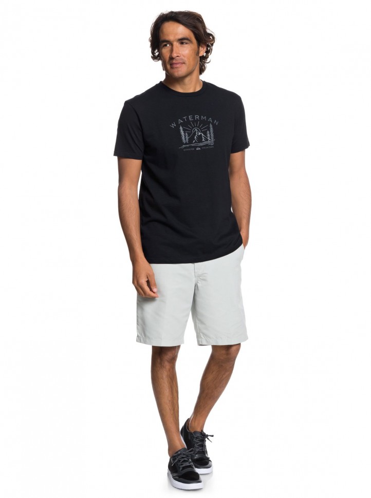 Футболка QUIKSILVER Backtonature M Black фото 2