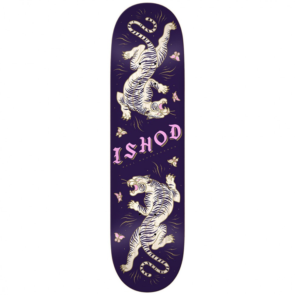 фото Дека для скейтборда real skateboards rl brd ishod cat scratch tt 8.0"