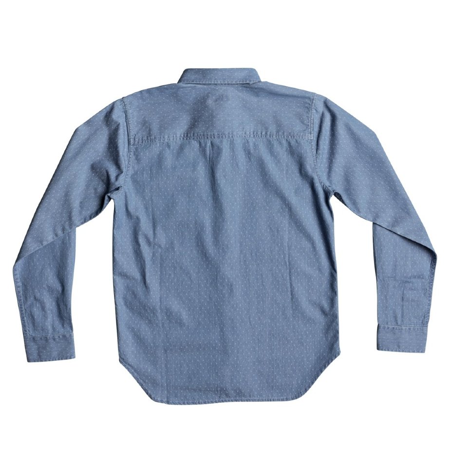 Рубашка для мальчиков-подростков DC SHOES Swalendalen 2 B B Light Blue фото 2