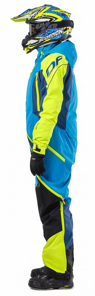 Комбинезон мужской DRAGONFLY Extreme Blue Yellow фото 2