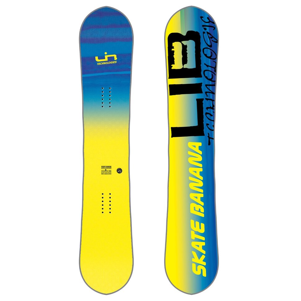 Сноуборд LIB TECH Sk8 Banana Btx Yellow