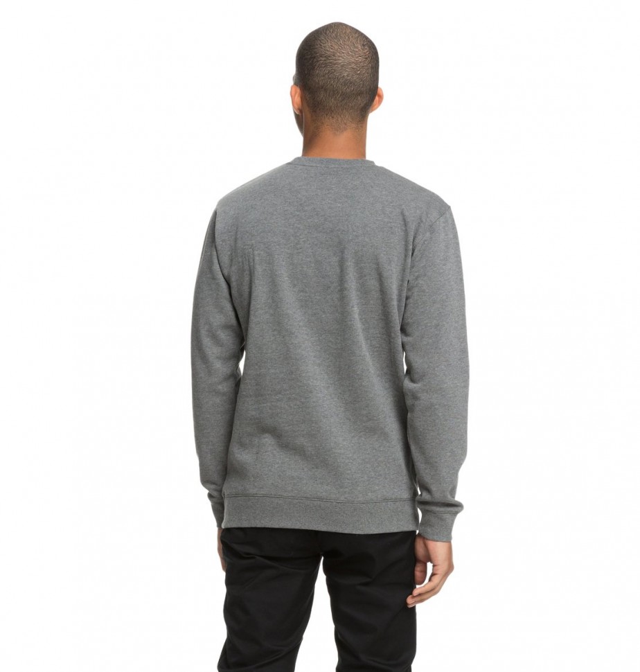 Джемпер DC SHOES Rebel Crew M Charcoal Heather фото 5