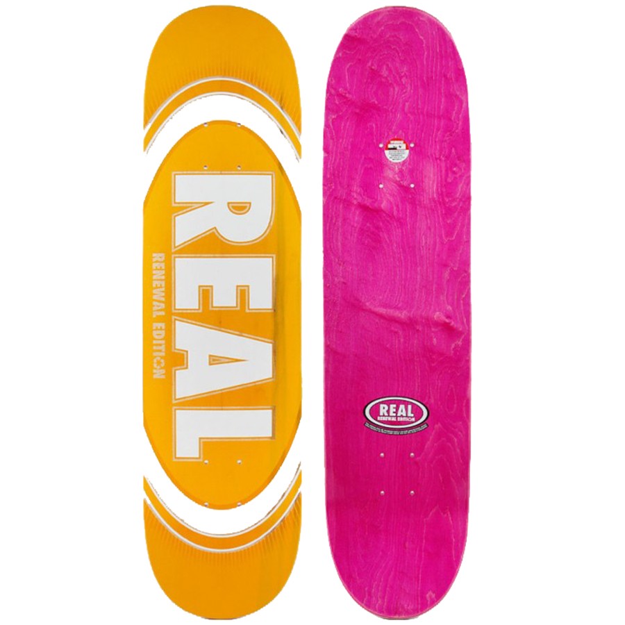фото Дека для скейтборда real skateboards rl brd oval burst fade pp 8.06"