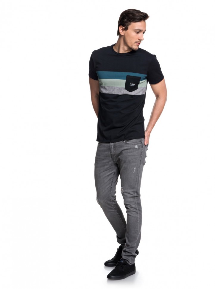 Футболка QUIKSILVER Peacefulprogres M Black фото 2