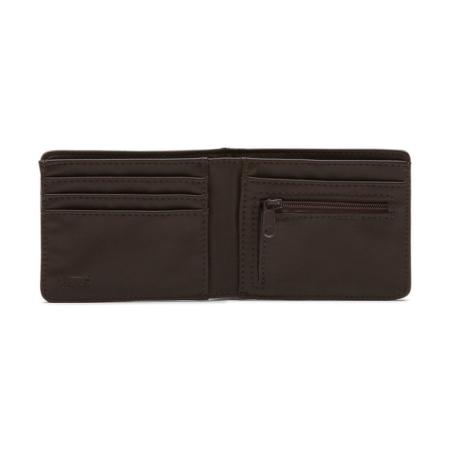 Бумажник VANS Mn Fergus Bifold Brown фото 2