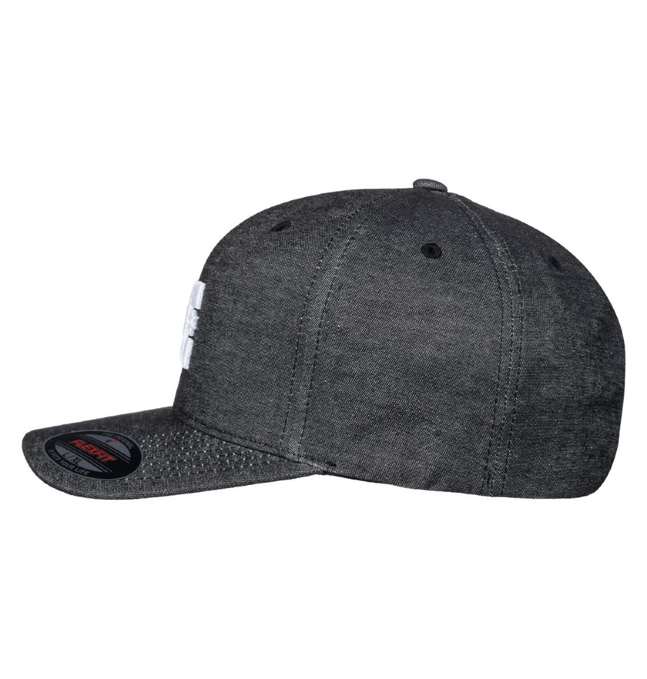 Кепка-бейсболка мужская DC SHOES Capstar Tx Black фото 2