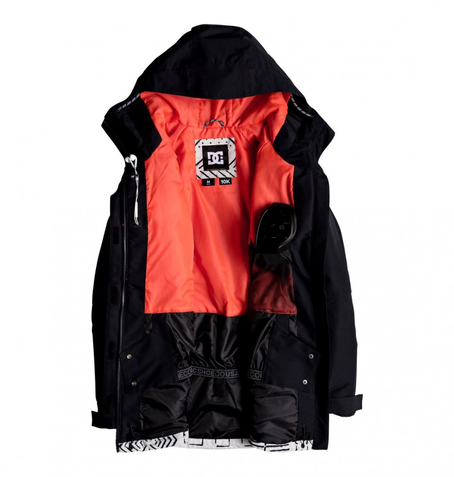 Куртка для сноуборда женская DC SHOES Riji Jkt J Black фото 3