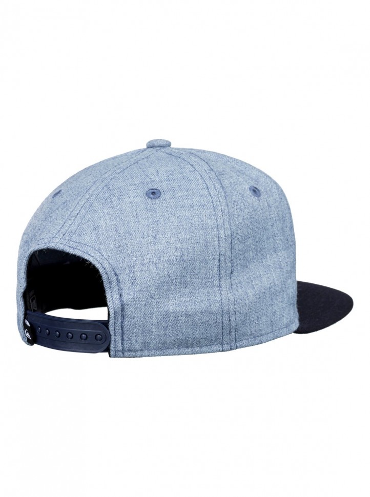 Кепка-бейсболка QUIKSILVER Stuckles Snap Vintage Indigo фото 3