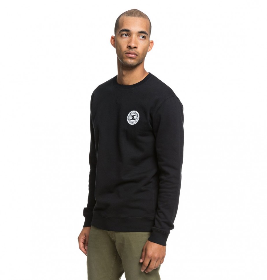 Джемпер DC SHOES Rebel Crew M Black фото 2