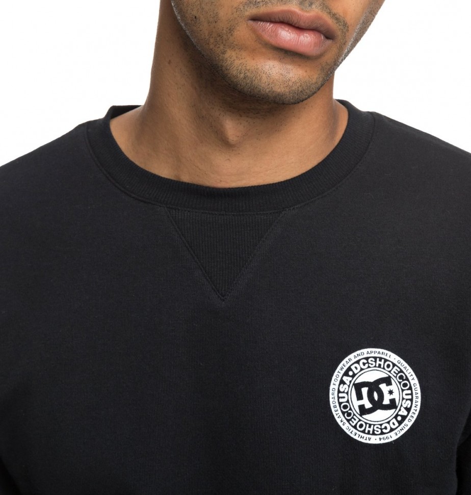 Джемпер DC SHOES Rebel Crew M Black фото 3