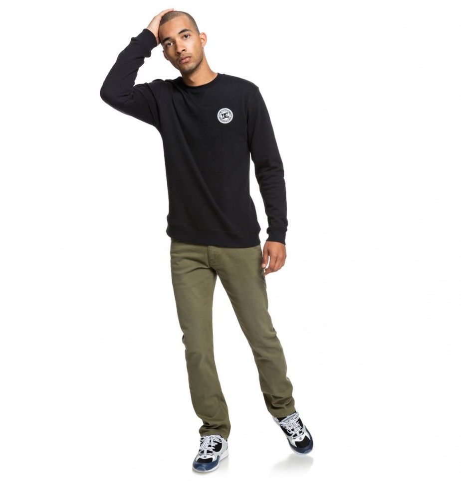 Джемпер DC SHOES Rebel Crew M Black фото 4