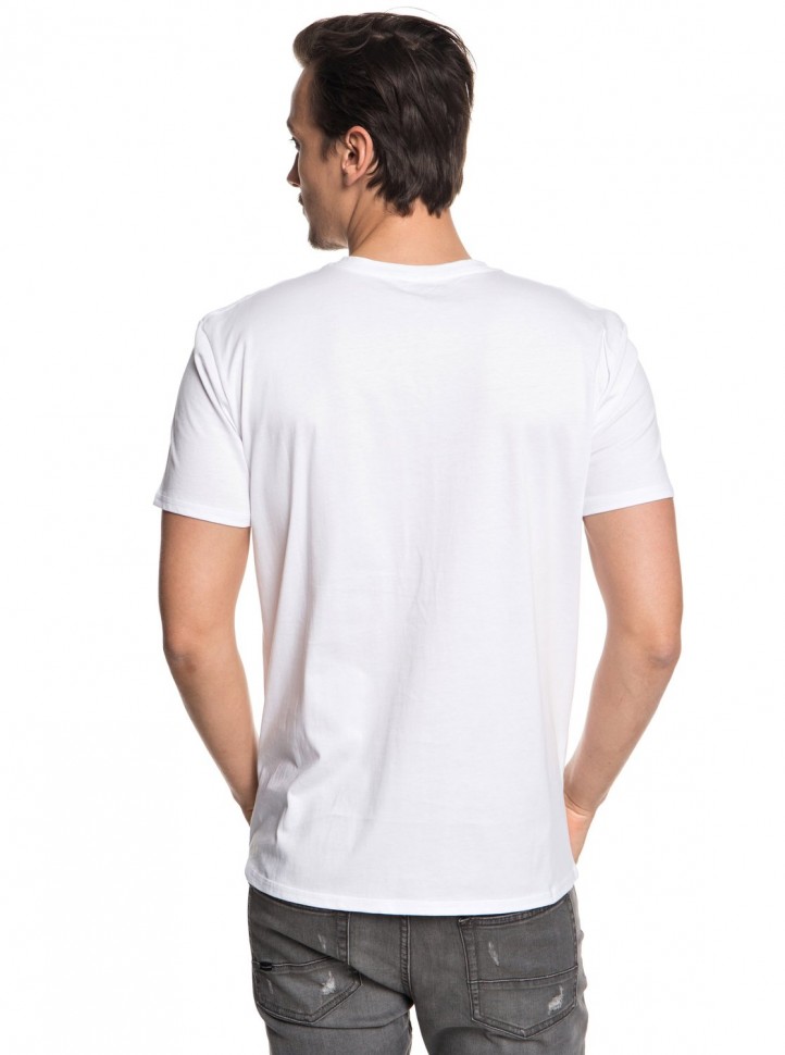 Футболка QUIKSILVER Peacefulprogres M White фото 3