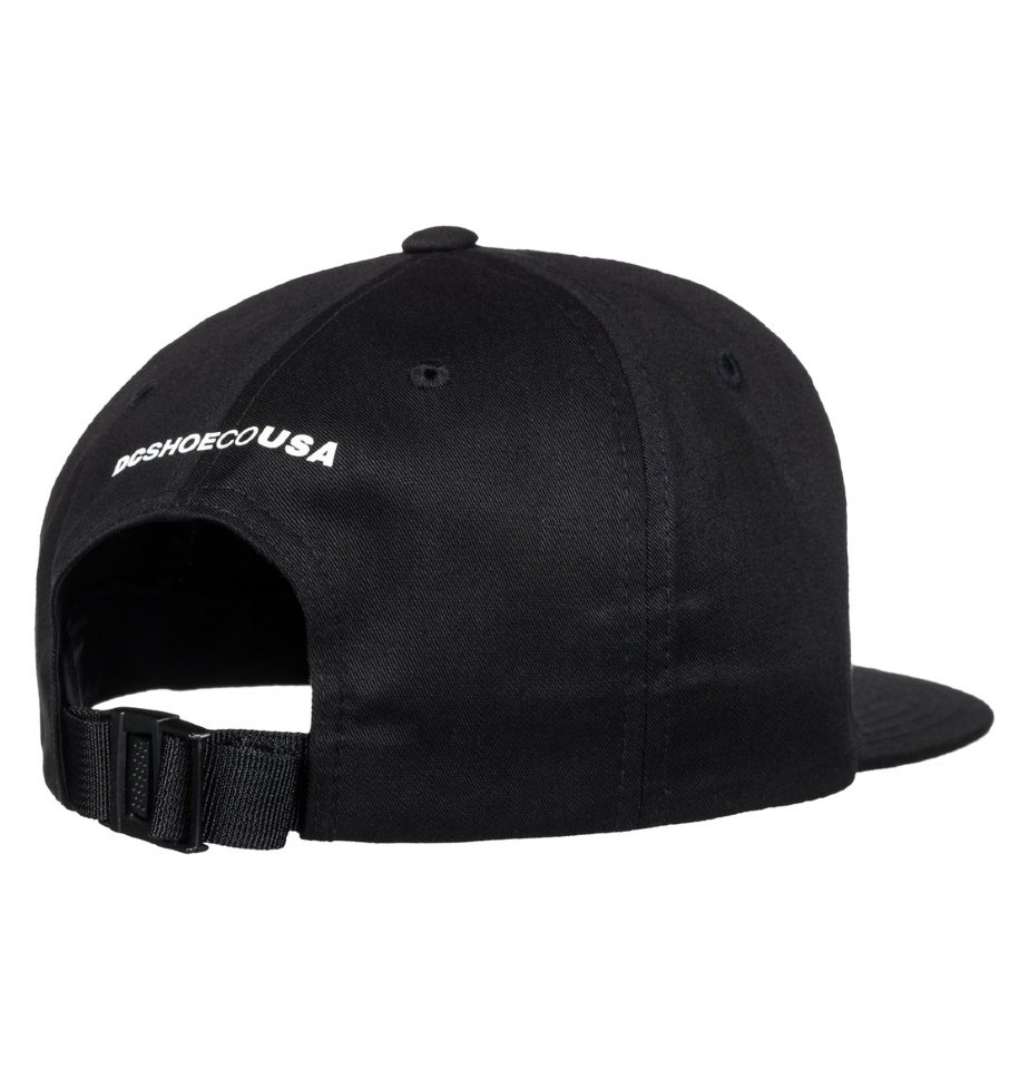 Кепка-бейсболка мужская DC SHOES Core Twill Cap Black фото 3