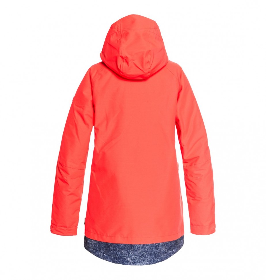 Куртка для сноуборда женская DC SHOES Riji Jkt J Fiery Coral фото 2