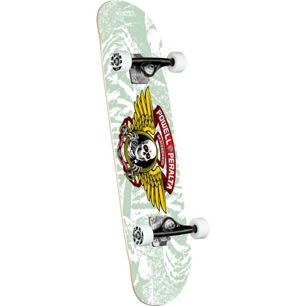 Скейтборд в сборе POWELL PERALTA Winged Ripper White 8 дюймов