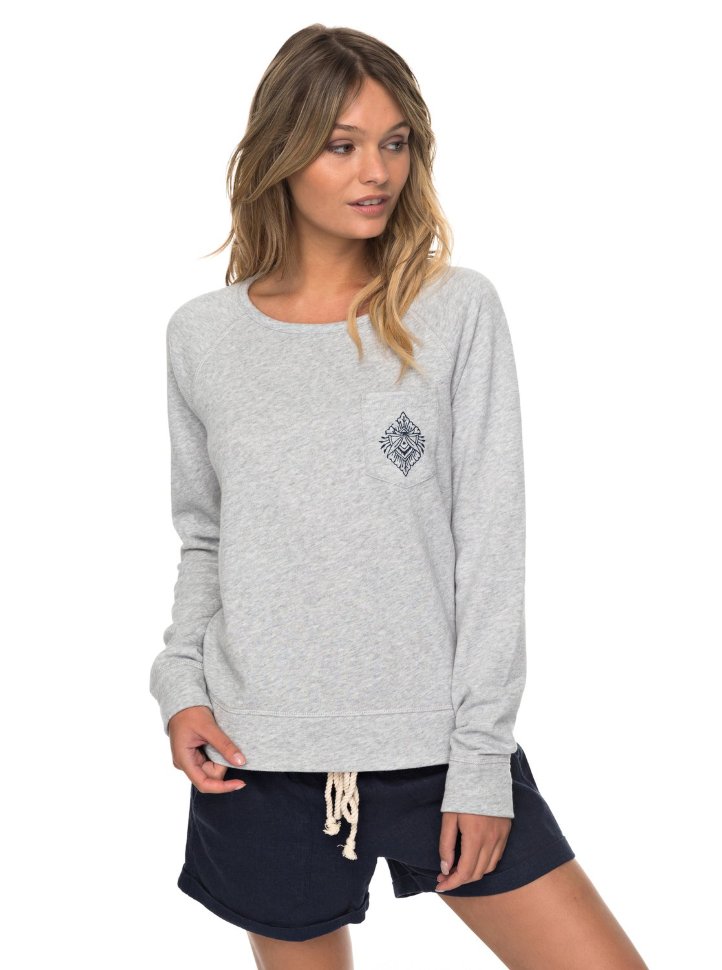 Джемпер женский ROXY Shd Neverletitg J Heritage Heather