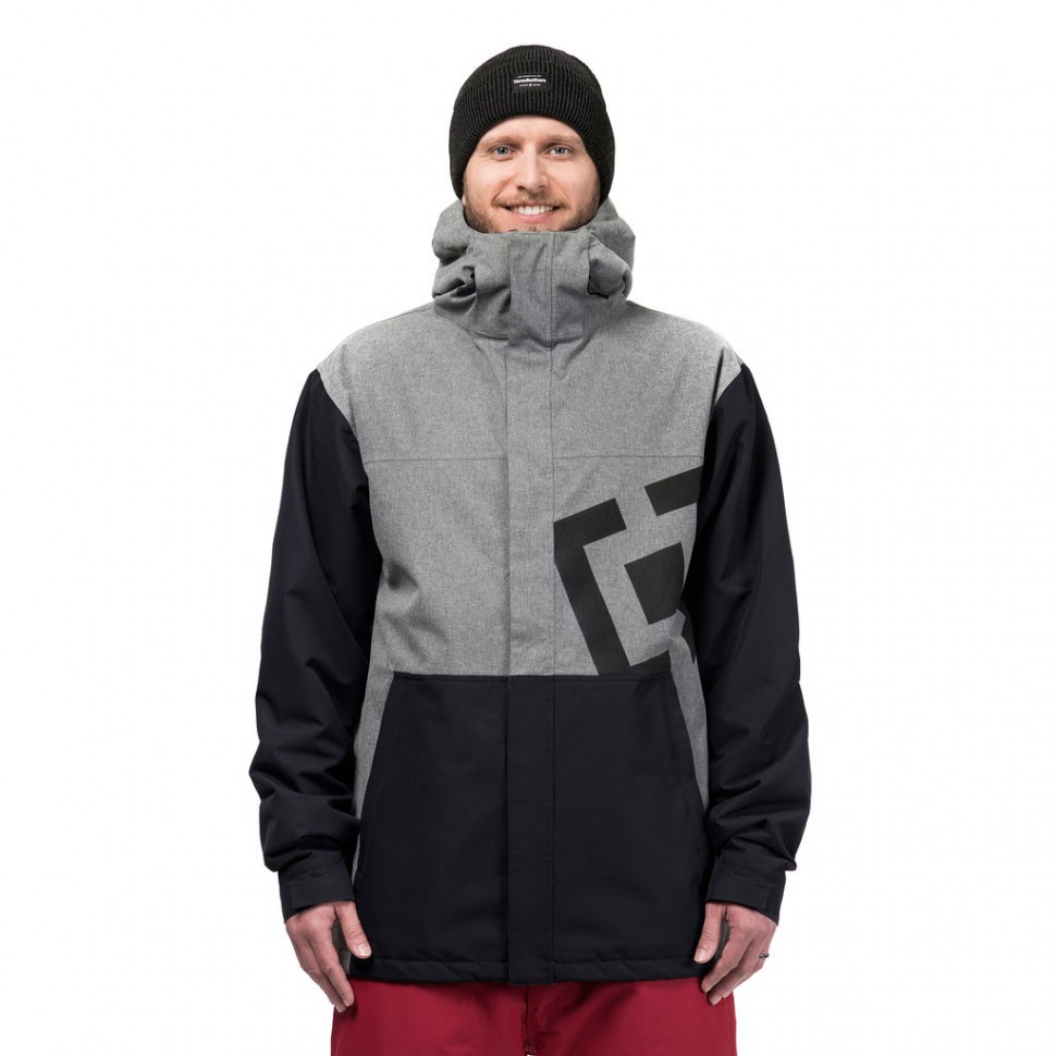 Куртка для сноуборда мужская HORSEFEATHERS M Falcon Jacket Gray Melange