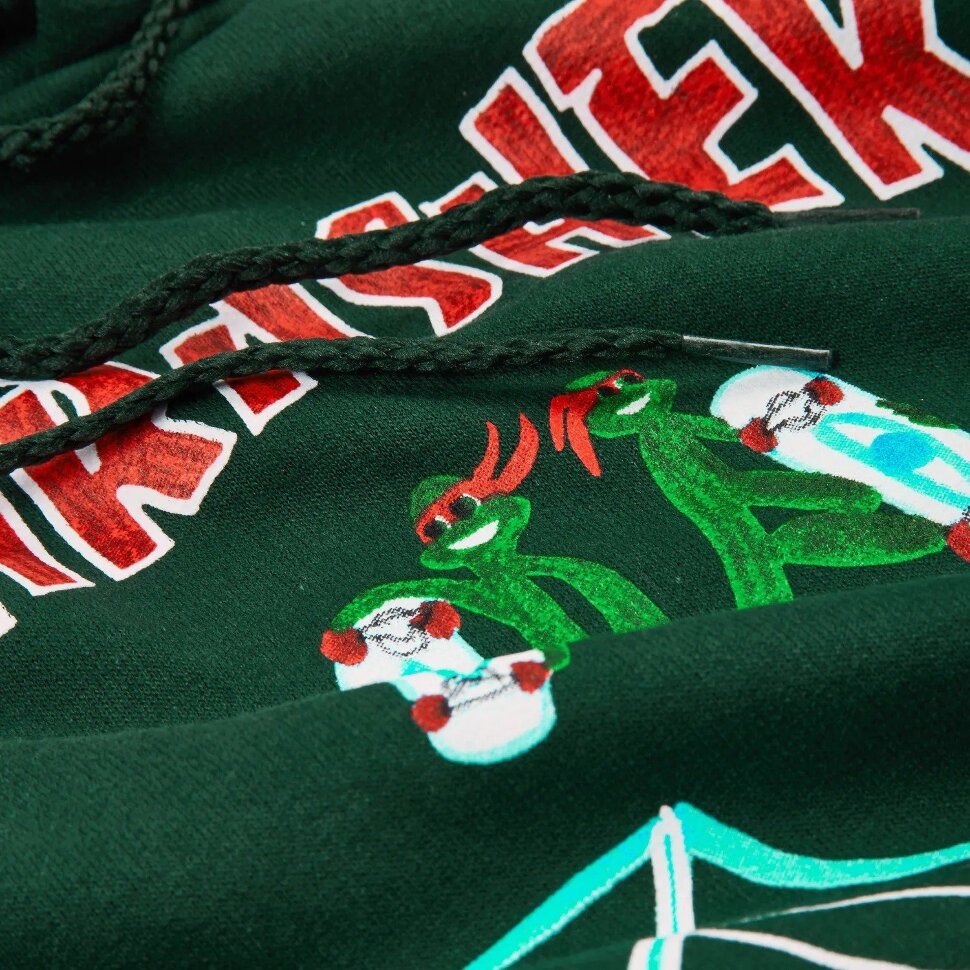 фото Толстовка thrasher doubles hood forest green 2020