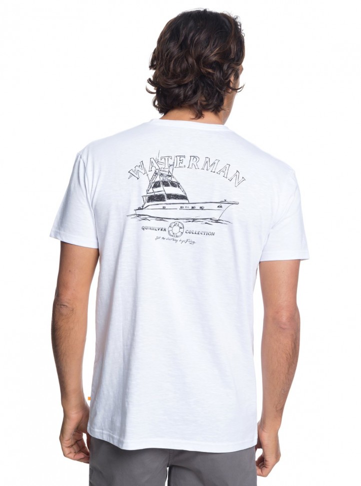 Футболка QUIKSILVER Lauderdaless M White фото 3