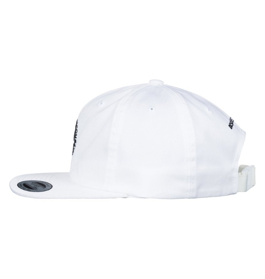 Кепка-бейсболка мужская DC SHOES Core Twill Cap Snow White фото 2