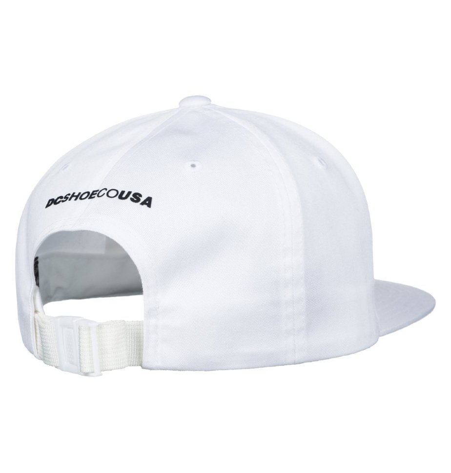 Кепка-бейсболка мужская DC SHOES Core Twill Cap Snow White фото 3