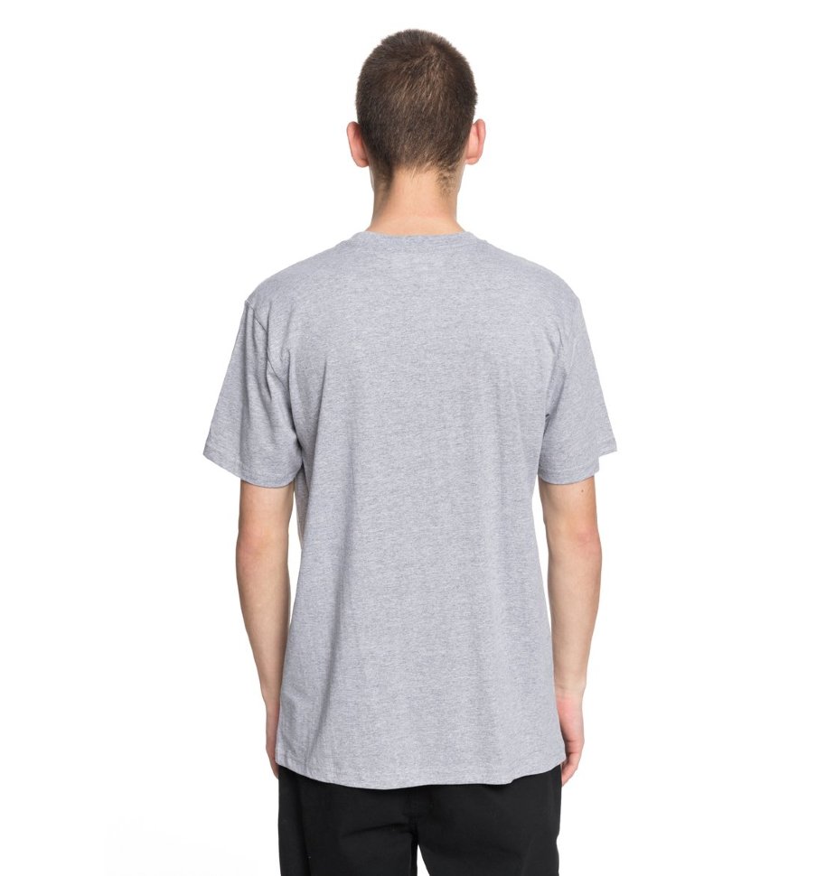 Футболка мужская DC SHOES Global Salute S M Grey Heather фото 3