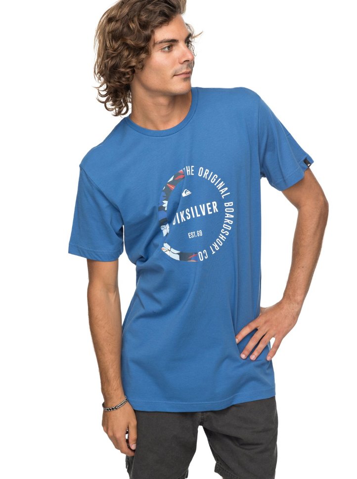 Футболка мужская QUIKSILVER Ssclassirevenge M Bright Cobalt