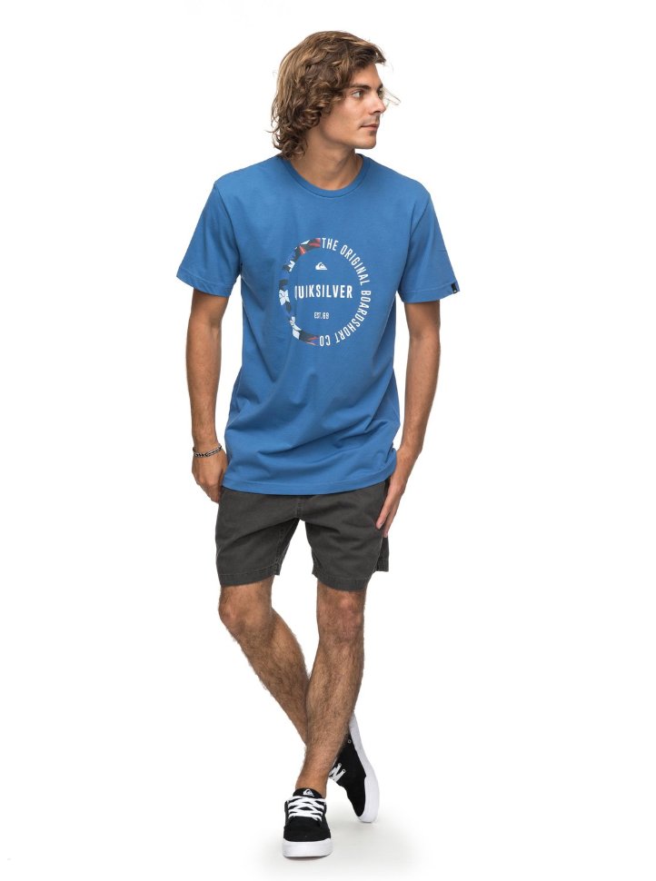 Футболка мужская QUIKSILVER Ssclassirevenge M Bright Cobalt фото 2