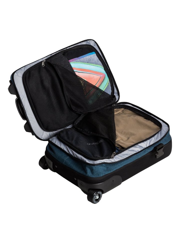 Чемодан мужской QUIKSILVER New Horizon M Blue Nights Heather фото 6