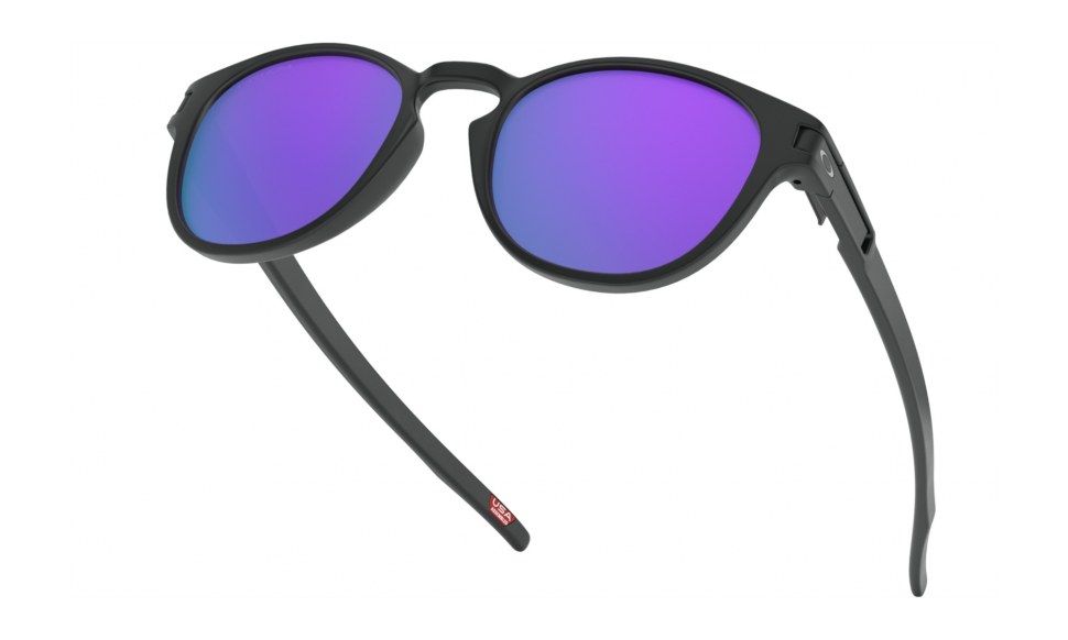 Солнцезащитные очки OAKLEY Latch Matte Black/Prizm Violet 2020 фото 5